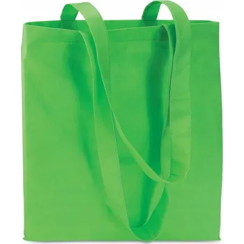 Nákupní taška Látková taška 40 x 40 cm zelená