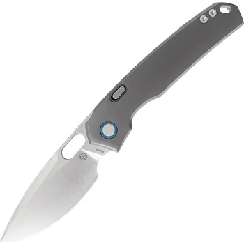 kapesní nůž Vosteed Psyop Elmax Satin Gray Titanium A2204