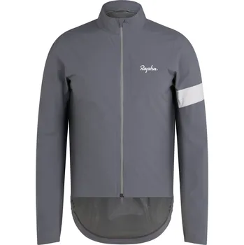 Cyklistická bunda Rapha Men's Core Rain Jacket - grey / white