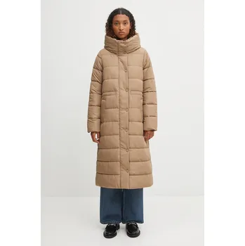 Bunda Barbour Freya Puffer Jacket hnědá barva, zimní, LQU1848BE54, 40, 88X