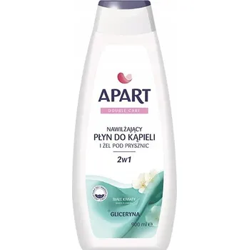 Sprchový gel Apart Natural Double Care Koupelové mléko a sprchový gel 2v1 White Flowers 900ml