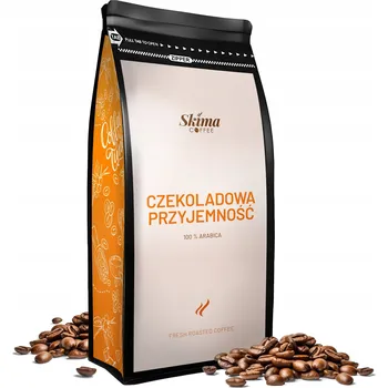 Káva zrnková SKIMACOFFEE 100% Arabica středně pražená 1000 g Brazílie