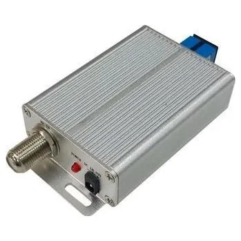 Počítačové příslušenství XtendLan Optický CATV vysílač, 40-1000MHz, SC/APC, F female, 1550nm, 10dBm, 52dBc, 9V DC