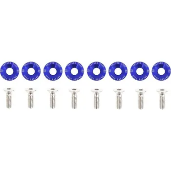 Šroub Dekorativní šrouby M6x1.0 15mm D1 modré