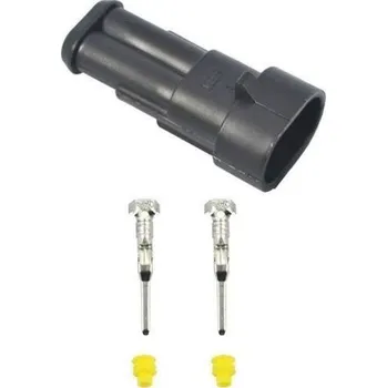 Elektrický konektor Superseal konektor s vnitřním závitem (2 piny)