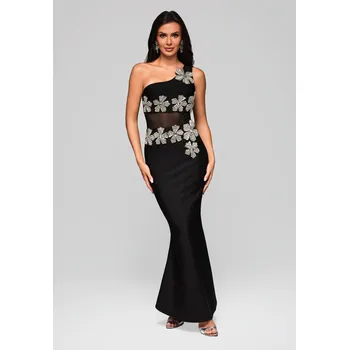 Dámské oblečení Edoti Evening dress LA-OM Edoti černá | bílá 3413850