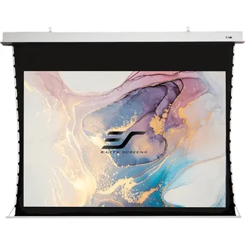 Projekční plátno ELITE SCREENS plátno elektrické motorové stropní 114" (289,6cm) 16:10 153,4×245,5cm gain 1.1 20" drop