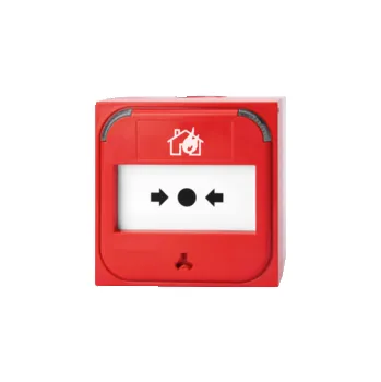 Everday NC-MC-100-RKIT Tlačítkový konvenční požární hlásič s LED indikací, odpor 100 Ohmů, plastový element,