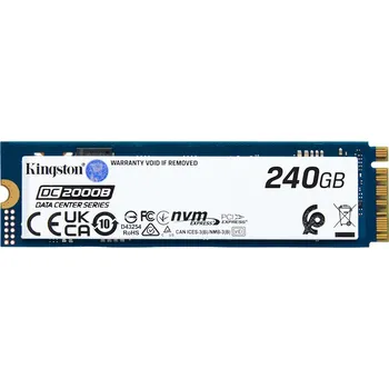 Interní pevný disk KINGSTON DataCenter DC2000B SSD 240GB NVMe M.2 PCIe Gen4 Interní M.2 2280