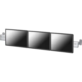 Monitor Neomounts FPMA-WTB100 Flat Screen Wall Toolbar for 3 screens (130 cm wide) Silver