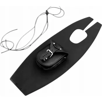 Zavazadlo na motocykl Kožený pás na nádrž Suzuki Intruder VS 800 - bez cvočků