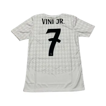 Fotbalový míč Dětský dres Vini 7 Real 2025 Velikost: 158