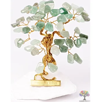 Drahý kámen Magieprirody.cz Avanturínový stromeček štěstí 9 cm - R3 - #148