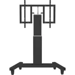 Neomounts PLASMA-M2500TBLACK Motorised Mobile Floor Stand (90° tilt) - VESA 200x200 up to 800x600 Black