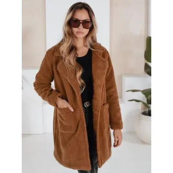 Dámský kabát DSTREET zimní kabát hnědá