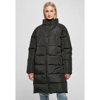 Dámský kabát Dámský kabát High Neck Puffer Coat černý Urban Classics šedá 2546345