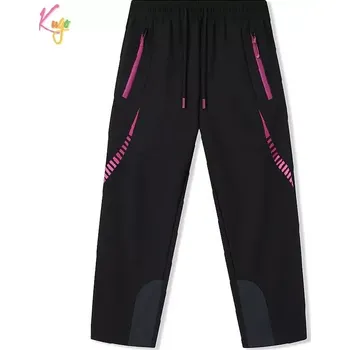 Dívčí kalhoty Dívčí softshellové kalhoty zateplené Kugo HK9786 černé