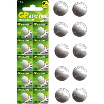 Článková baterie Knoflíková baterie AG13 GP EXTRA LR44 10 kusů A76