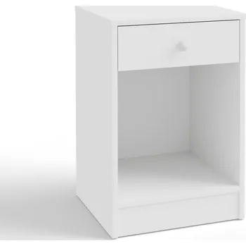 Noční stolek Noční stolek ELIF Noční stolek do ložnice bílý