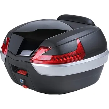 Centrální kufr TopX s opěrkou, plotnou 42L, 2x klíč, odrazka, 3 barvy