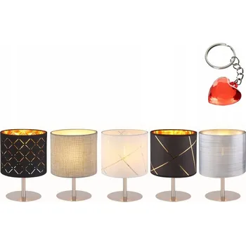 Lampička Stolní lampička Globo ARLANA šedá, výkon až 25 W