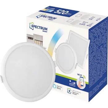 Stropní vestavné svítidlo Spectrum SMART 6 W integrovaný LED zdroj bílé