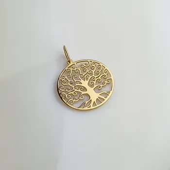 Přívěsek Zlatý přívěsek Strom štěstí - au.585 Zlatá