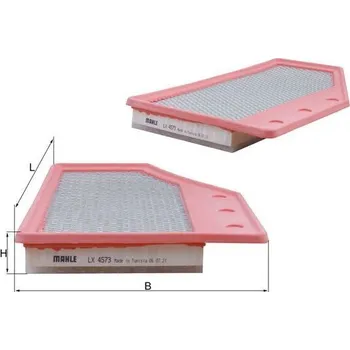 Vzduchový filtr Vzduchový filtr KNECHT LX 4573