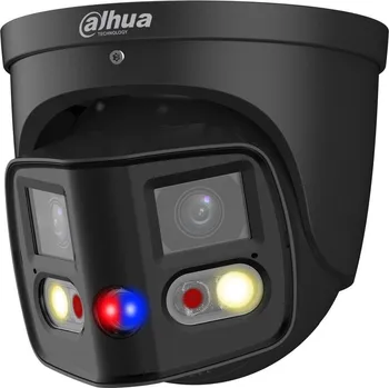 Zabezpečení domácnosti DAHUA TECHNOLOGY Dahua IPC panorama 8Mpix(2x4Mpix) 12.7" 20fps turret 4096x1860 180° WDR IR25m+White20m mic+reproSMD4.0AIčerná