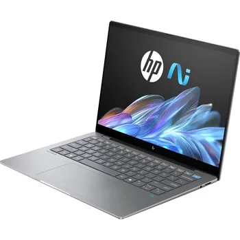 Notebook HP Omnibook X 14-fe1012nc SD-X1P-42-100 16GB DDR5 512GB SSD Qualcomm Adreno GPU 14"2,2K IPS W11H stříbrný