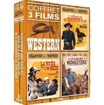DVD film WESTERN VOL 1 - 3 DVD