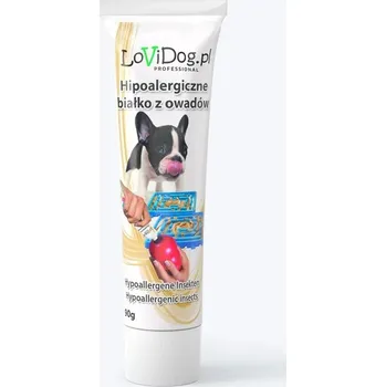 Krmivo pro psa LoviDog paštika pro psy s hmyzím proteinem 90 g