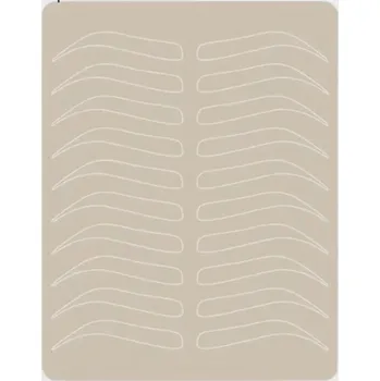 Tetování Cvičná kůže na tetování obočí | Trénink tetování | PREMIUM Latex