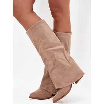 Dámské kozačky Kozačky na podpatku model 216793 Step in style 37