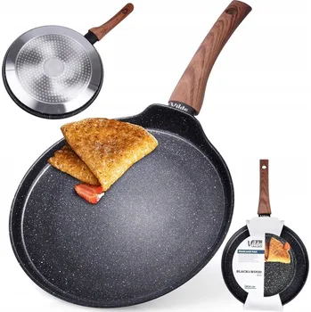 Pánev Pánev na palačinky Vilde Black&Wood 24 cm granitová