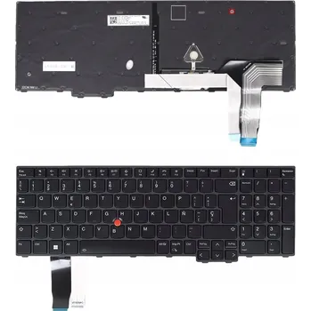 Náhradní klávesnice pro notebook Klávesnice 5N21D93720 PK132D62B34 SN21D93422 pro IBM, Lenovo