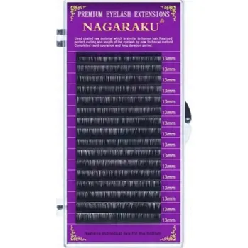 Umělé řasy Řasy Nagaraku Mink B 0,1 mm 11 mm 16 proužků