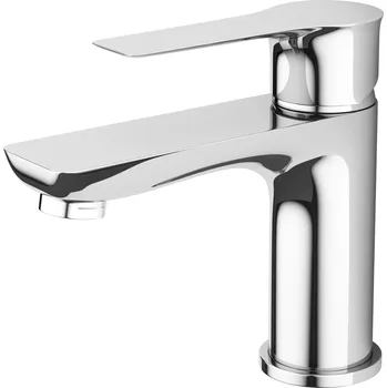 Vodovodní baterie Stojánková umyvadlová baterie Kuchinox RAILA, stříbrná