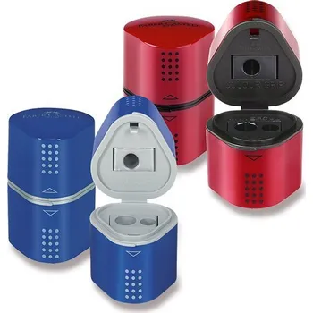 Ořezávátko Faber - Castell Ořezávátko Grip 2001 - červené, modré