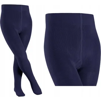 YOCLUB dětské punčocháče modré bavlna velikost 134