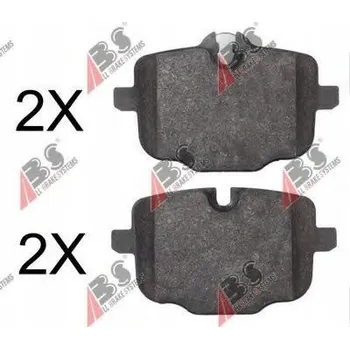 Brzdová destička 37787/ABS BRZDOVÉ DESTIČKY BMW 5 F10 10- ZADNÍ A.B.S.