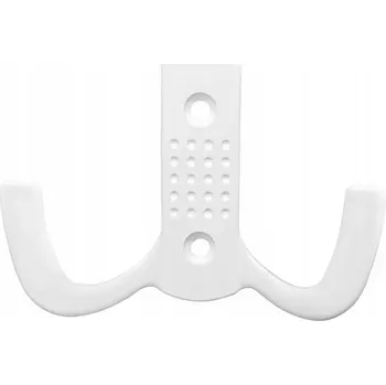 Věšák Nábytkový věšák ARGUS Z-341, 2 ramenný, bílý mat
