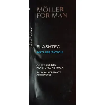 Pleťový krém Anne Moller For Man Flashtec Zklidňující hydratační balzám proti zarudnutí pleti pro muže 2ml