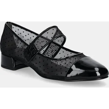 Dámské lodičky Lodičky Tory Burch Cap-Toe Mary Jane Heel Ballet černá barva, na podpatku, 162496-001 162496.001 99X, EUR 36