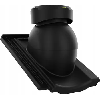 Vrták Kanalizační odvětrávací komínek fi110 CREATON CANTUS ČERNÝ