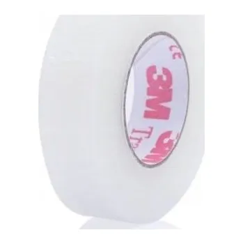 Lepicí páska Fóliová páska na řasy 3M Transpore 1,25 cm x 9,1 m
