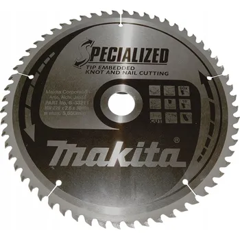 Pilový kotouč MAKITA B-33211 PILOVÝ KOTOUČ SPECIALIZED T.C.T, 270 x 30 mm, 60 ZUBŮ