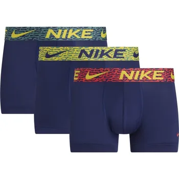 Boxerky Nike 3 Pack Essential Micro Trunks Mens Bl Cri/Br Citr Medium