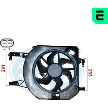 Chladič motoru Větrák, chlazení motoru ERA 352142