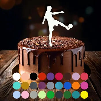 Jedlá dekorace na dort Zápich do dortu - Nohejbal (1) Šedá